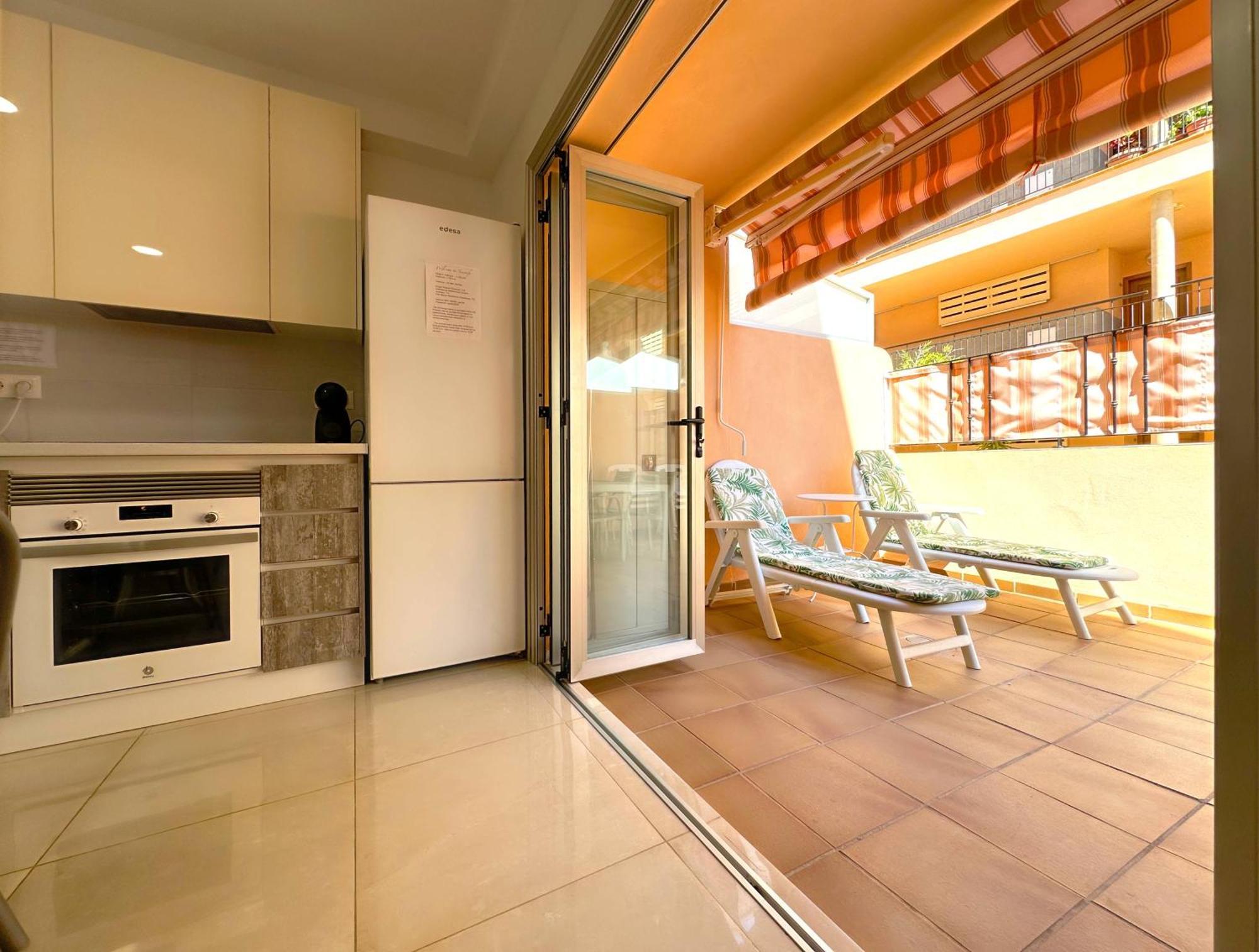 Los Cristianos Piscina Y Terraza Kültér fotó
