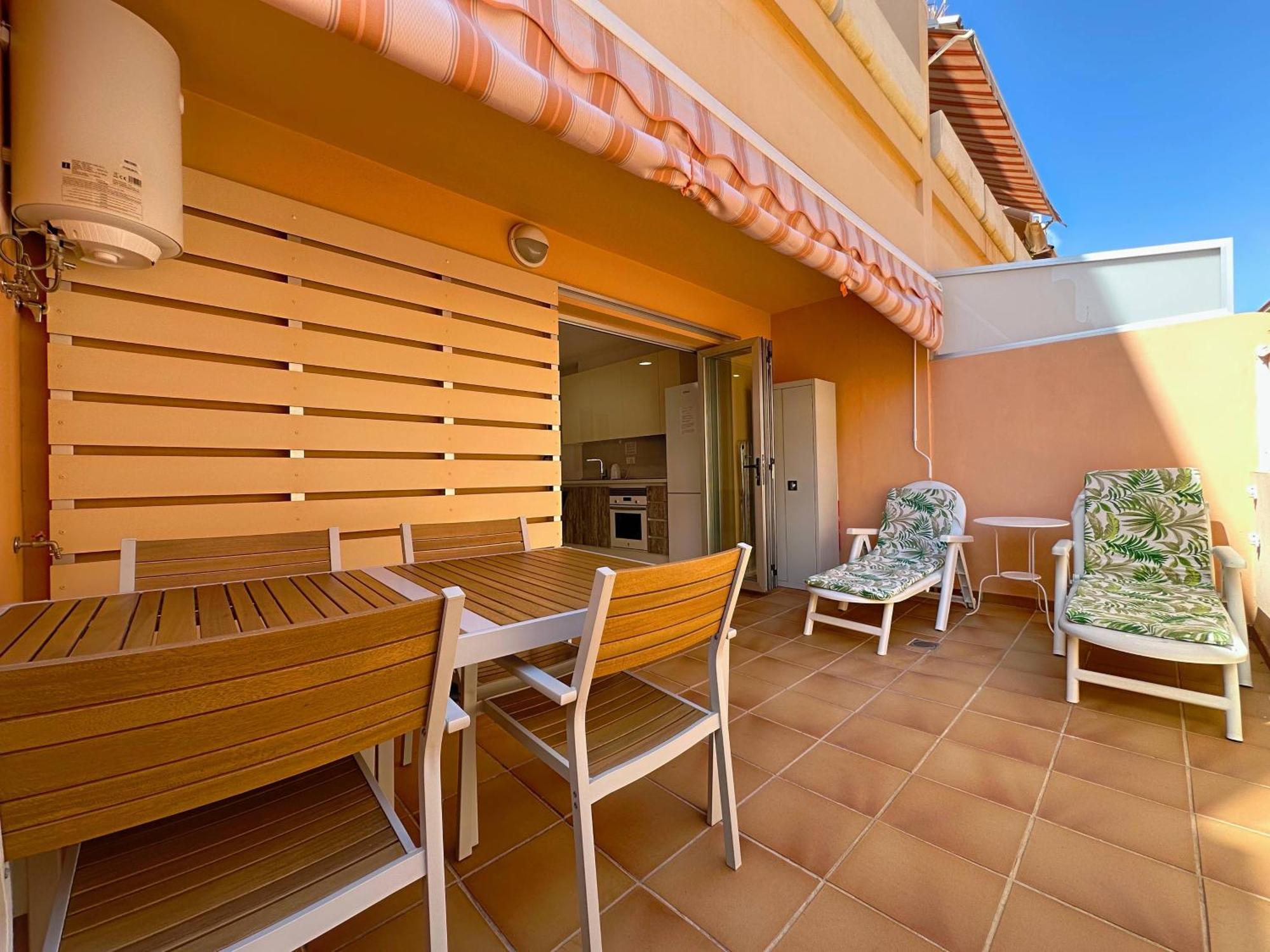Los Cristianos Piscina Y Terraza Kültér fotó